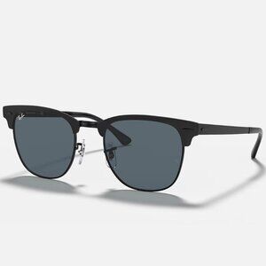 Ray-Ban Clubmaster Metal Sunglasses - Black